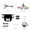 9 pulgadas Android 13.0 para 2005 2006 2007-2014 TOYOTA FORTUNER VIGO HILUX Sistema de navegación GPS estéreo con soporte de pantalla táctil Bluetooth Cámara de visión trasera
