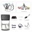 Para TOYOTA ALPHARD RHD 2008 Radio Android 13.0 HD Pantalla táctil Sistema de navegación GPS de 10.1 pulgadas con soporte WIFI Bluetooth Carplay DVR