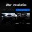HD Pantalla táctil 9 pulgadas Android 13.0 Para 2005 TOYOTA FORTUNER VIGO HILUX MANUAL AC Radio Sistema de navegación GPS Bluetooth Carplay compatible Cámara de respaldo