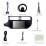 Pantalla táctil HD 2012-2014 Kia Rio LHD Kia Rio EX Android 11.0 9 pulgadas Navegación GPS Radio Bluetooth Carplay AUX USB Soporte de música SWC OBD2 Mirror Link Cámara de respaldo