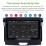 2015 Ford Ranger Pantalla táctil Android 11.0 9 pulgadas Navegación GPS Radio Bluetooth Reproductor multimedia Carplay Música AUX soporte TV digital 1080P