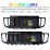 Radio Android 12,0 de 10,1 pulgadas para Honda Pilot 2016-2018, pantalla táctil Bluetooth, navegación GPS, Carplay, USB, AUX, compatible con TPMS DAB + SWC