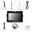 2006 2007 2008-2012 Toyota Previa Android 10.0 Pantalla táctil 9 pulgadas Unidad principal Bluetooth GPS Navegación Radio con soporte AUX OBD2 DVR SWC Carplay