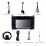 Radio de navegación GPS Android 10.0 de 7 pulgadas para 2004-2012 Mercedes Benz Clase B W245 B150 B160 B170 B180 B200 B55 con pantalla táctil HD Carplay Bluetooth WIFI Soporte USB Enlace espejo