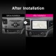 Radio de coche con pantalla táctil Android 13.0 HD de 9 pulgadas para 2012 Honda Civic LHD con Bluetooth Music 3G WiFi Mirror Link OBD2