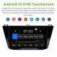 Radio con navegación GPS Android 13.0 de 10,1 pulgadas para 2016-2018 VW Volkswagen Tiguan con pantalla táctil HD Bluetooth USB compatible con Carplay TPMS