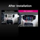 Pantalla táctil HD de 9 pulgadas para 2007 Kia Rio Radio Android 10,0 sistema de navegación GPS con Bluetooth USB compatible con cámara de visión trasera Carplay