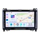 Radio de navegación GPS Android 13.0 de 9 pulgadas para 2000-2015 VW Volkswagen Crafter Mercedes Benz Viano / Vito / B Class W245 / Sprinter / A Class W169 con Bluetooth WiFi Soporte de pantalla táctil Carplay DVR