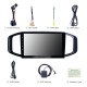 9 pulgadas Android 14.0 para 2017 MG3 Radio Sistema de navegación GPS con pantalla táctil HD USB Bluetooth compatible con Carplay TV digital