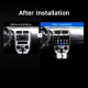 10.1 pulgadas Android 13.0 para 2007-2010 DODGE CALIBER Sistema de navegación GPS estéreo con pantalla táctil Bluetooth compatible con cámara de visión trasera