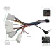 Radio con pantalla táctil HD de 9 pulgadas Android 13.0 Unidad de navegación GPS para Toyota Fortuner Hilux 2008-2014 con WIFI FM música Bluetooth Soporte USB DVR SWC OBD2 TV digital