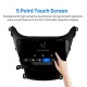 9 pulgadas Android 14.0 para 2014 Hyundai Elantra RHD Sistema de navegación GPS estéreo con Bluetooth OBD2 DVR HD Pantalla táctil Cámara de visión trasera