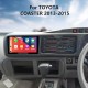 9 pulgadas Android 13.0 para TOYOTA COASTER 2013-2015 Radio Sistema de navegación GPS con pantalla táctil HD Soporte Bluetooth Carplay OBD2