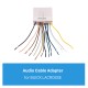 Adaptador de arnés de cableado de cable de audio caliente para BUICK LACROSSE