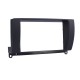 Negro Doble Din Car Radio Fascia para 2009 ROVER MG7 Autostereo interfaz Dash Mount DVD de montaje del marco