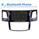 OEM 9 pulgadas Android 13.0 Radio de navegación GPS para 2008-2014 Toyota Fortuner / Hilux Bluetooth HD Pantalla táctil Carplay USB compatible con TV digital DVR