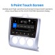 9 pulgadas Android 13.0 para 2004 2005 2006-2011 Ford Focus Exi MT 2 3 Mk2 / Mk3 Manual AC Radio HD Pantalla táctil Navegación GPS con USB WIFI Soporte Bluetooth OBD2 Carplay