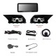 Carplay Android 11.0 HD Touchsreen 12.3 pulgadas para 2008-2013 2014 2015 Mercedes GLK X204 GLK300 GLK200 GLK260 GLK250 Sistema de navegación GPS con Bluetooth