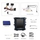 Pantalla táctil HD de 9,7 pulgadas para Ford Edge 2015-2018, radio de coche estéreo de gama baja, sistema estéreo Bluetooth Carplay, compatible con cámara AHD