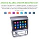 Sistema de navegación GPS con radio y pantalla táctil HD de 9 pulgadas Android 14.0 para Toyota Alphard 2003 2004-2007, compatible con Bluetooth, Carplay OBD2