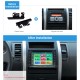 Diseño clásico 10mm 2Din Toyota Ear Sides Car Radio Fascia CD Trim Panel Frame In Dash Mount Kit Interfaz estéreo