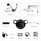 Para BMW MINI COUNTRYMAN R55 R56 R57 R58 R60 R61 2010-2016 Radio 9 pulgadas Android 13.0 HD Pantalla táctil Bluetooth con sistema de navegación GPS Soporte Carplay 1080P