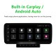 Android Auto HD Pantalla táctil 12.3 pulgadas Android 11.0 Carplay Radio de navegación GPS para 2005 2006 2007 2008-2015 AUDI Q7 con soporte Bluetooth AUX DVR Control del volante