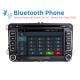 Navegación GPS Android 10.0 de 7 pulgadas para 2006-2012 VW VOLKSWAGEN MAGOTAN HD Pantalla táctil Radio con Bluetooth Música USB Audio WIFI Control del volante