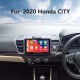 Pantalla táctil HD de 9 pulgadas Android 13.0 para 2020 Honda CITY Radio Sistema de navegación GPS Bluetooth Carplay compatible con cámara de respaldo