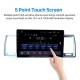 9 pulgadas Android 12.0 para 2015 2016 2017-2022 Ford TRANSIT Sistema de navegación GPS estéreo con soporte de pantalla táctil Bluetooth Cámara de visión trasera