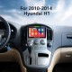 Pantalla táctil HD 2010-2014 Hyundai H1 Android 13.0 9 pulgadas Navegación GPS Radio Bluetooth USB WIFI Carplay compatible con DAB + TPMS OBD2