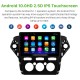 Android 13.0 HD Pantalla táctil de 10.1 pulgadas para 2011-2013 Ford Mondeo Zhisheng Manual AC Radio Sistema de navegación GPS con soporte Bluetooth Carplay Cámara trasera
