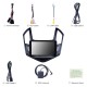 OEM 9 pulgadas Android 14.0 para 2013 Chevy Chevrolet Cruze Radio con Bluetooth HD Pantalla táctil Sistema de navegación GPS compatible con Carplay