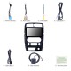 Android 13.0 9 pulgadas HD Pantalla táctil GPS Navegación Radio para 2007-2012 Suzuki Jimny con Bluetooth WIFI USB AUX soporte Carplay DVR SWC