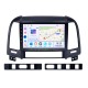 OEM 2005-2012 HYUNDAI Santafe Radio Actualización con Android 13.0 Bluetooth Navegación GPS Sistema de audio para automóvil Pantalla táctil WiFi 3G Mirror Link OBD2 Cámara de respaldo DVR AUX