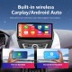 Android 10.0 Carplay 10.25 pulgadas 1920 * 720 Pantalla de ajuste completo para 2014 2015 2016 2017 Hyundai Elantra Radio de navegación GPS con bluetooth