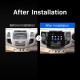 9 pulgadas Android 13.0 para 2005 2006 2007-2014 TOYOTA FORTUNER VIGO HILUX Sistema de navegación GPS estéreo con soporte de pantalla táctil Bluetooth Cámara de visión trasera