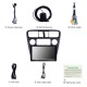 Android 14.0 Pantalla táctil HD de 9 pulgadas para Honda Six Accord 2001 Radio Sistema de navegación GPS con soporte Bluetooth Cámara trasera Carplay