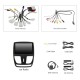 9 pulgadas Android 13.0 para 2014 SAIPA SAINA Radio Sistema de navegación GPS con pantalla táctil HD Bluetooth Carplay compatible con OBD2