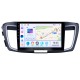 Radio de navegación GPS con Android 10,0 de 10,1 pulgadas para Honda Accord 9 2013 versión alta con pantalla táctil HD Bluetooth USB compatible con Carplay TPMS