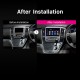 Sistema de navegación GPS con radio y pantalla táctil HD de 9 pulgadas Android 14.0 para Toyota Alphard 2003 2004-2007, compatible con Bluetooth, Carplay OBD2