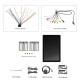 Pantalla táctil de 13,3 pulgadas, Radio de coche giratoria Universal de 360 ° con Carplay incorporado, DSP, FM/AM, Bluetooth, compatible con cámara AHD