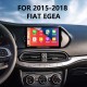 2015-2018 Fiat EGEA Android 13.0 HD Pantalla táctil Unidad principal de 9 pulgadas Radio de navegación GPS Bluetooth con soporte AUX OBD2 SWC Carplay