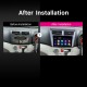 Radio de navegación GPS Android 13.0 de 9 pulgadas para 2012-2014 Proton Myvi con pantalla táctil HD Bluetooth WIFI compatible con Carplay TPMS