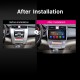 2008-2013 Honda City Auto A / C Android 11.0 10.1 pulgadas Radio de navegación GPS Bluetooth HD Pantalla táctil USB Carplay compatible con DVR SWC