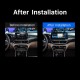 Android 12.0 HD Pantalla táctil de 12.3 pulgadas para 2019 2020 HYUNDAI Tucson Radio Sistema de navegación GPS con soporte Bluetooth Carplay