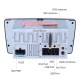 OEM Android 10.0 Sistema de sonido GPS multitáctil Actualización para 2011 2012 2013 Skoda Octavia con sintonizador de radio DVD 3G WiFi Enlace espejo Bluetooth AUX OBD2