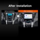 Sistema de navegación GPS Android 14.0 todo en uno de 9 pulgadas para 2011-2015 HYUNDAI Sonata i40 i45 con pantalla táctil TPMS DVR OBD II Cámara trasera AUX USB SD Control del volante WiFi Video Radio Bluetooth