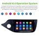 9 pulgadas Android 13.0 para 2012-2017 Kia Ceed LHD HD Pantalla táctil Radio Navegación GPS Bluetooth Cámara de visión trasera TV WIFI 1080P Control del volante