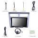 Radio de navegación GPS Android 13.0 de 9 pulgadas para 2012-2014 Proton Myvi con pantalla táctil HD Bluetooth WIFI compatible con Carplay TPMS